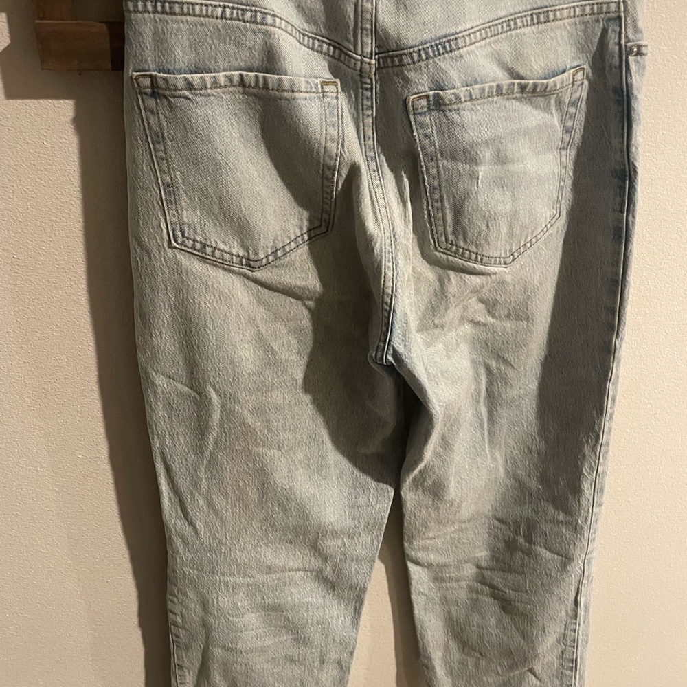 PacSun Stretch 90's boyfriend jeans light blue wash size 27 - Picture 3 of 7